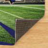 [Personalization Only] Official NFL Ravens - 62" x 84" Personalized Washable Rug