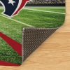 [Personalization Only] Official NFL Texans - 62" x 84" Personalized Washable Rug