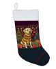 Yellow Labrador Retriever Christmas Christmas Stocking Fireplace Hanging Stockings Christmas Season Party Decor Family Holiday Decorations