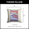 Disney Star Wars Episode 8 Vintage Signage Stormtroopers Throw Pillow 18x18 Inches