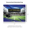 [Personalization Only] Official NFL Ravens - 62" x 84" Personalized Washable Rug