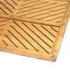 Oceanstar Bamboo Floor and Bath mat with Non-Slip Rubber Feet